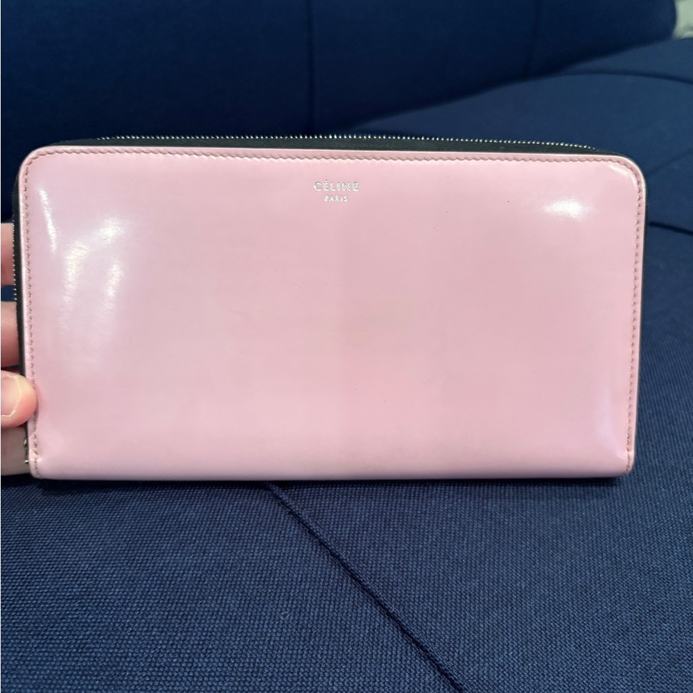 Celine Blush Pink Leather Accessory
